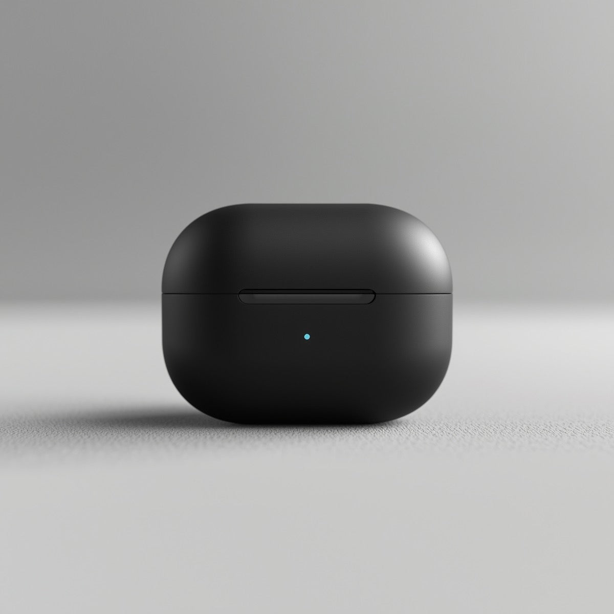 Luxury AirPods Pro 2 Replica – Matte Black Wireless Earbuds with Charging Case